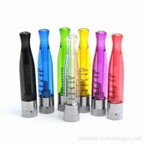 2013 Most Popular H2 Electronic Cigarette Atomizers with 8 Colors and Bottom Coil